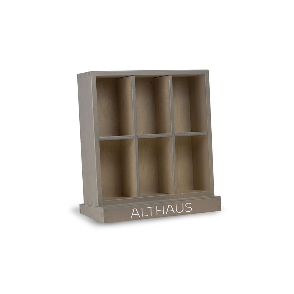 Althaus Deli Pack Display Holz 6 Sorten
