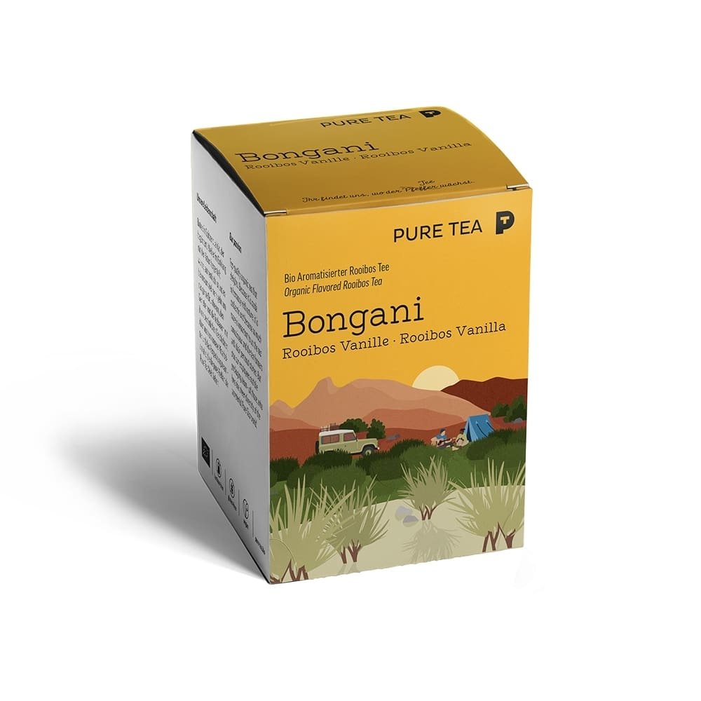 Pure Tea Bongani Rooibos Vanille Bio Kräutertee