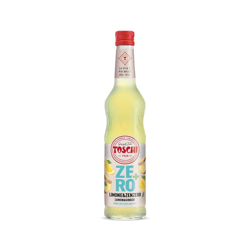 Toschi Zero+ Lemon & Ginger Syrup 560ml